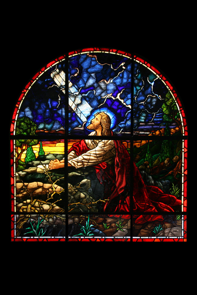 Classical Narrative Stained Glass 1