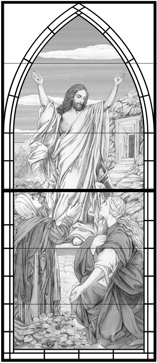 Resurrection - Lynchburg Stained Glass