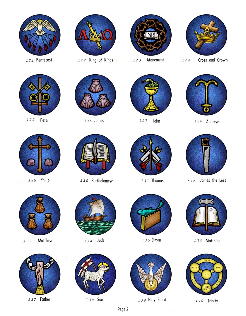 Old and New Testament Symbols, Page 2