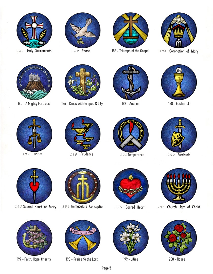 Old and New Testament Symbols, Page 5